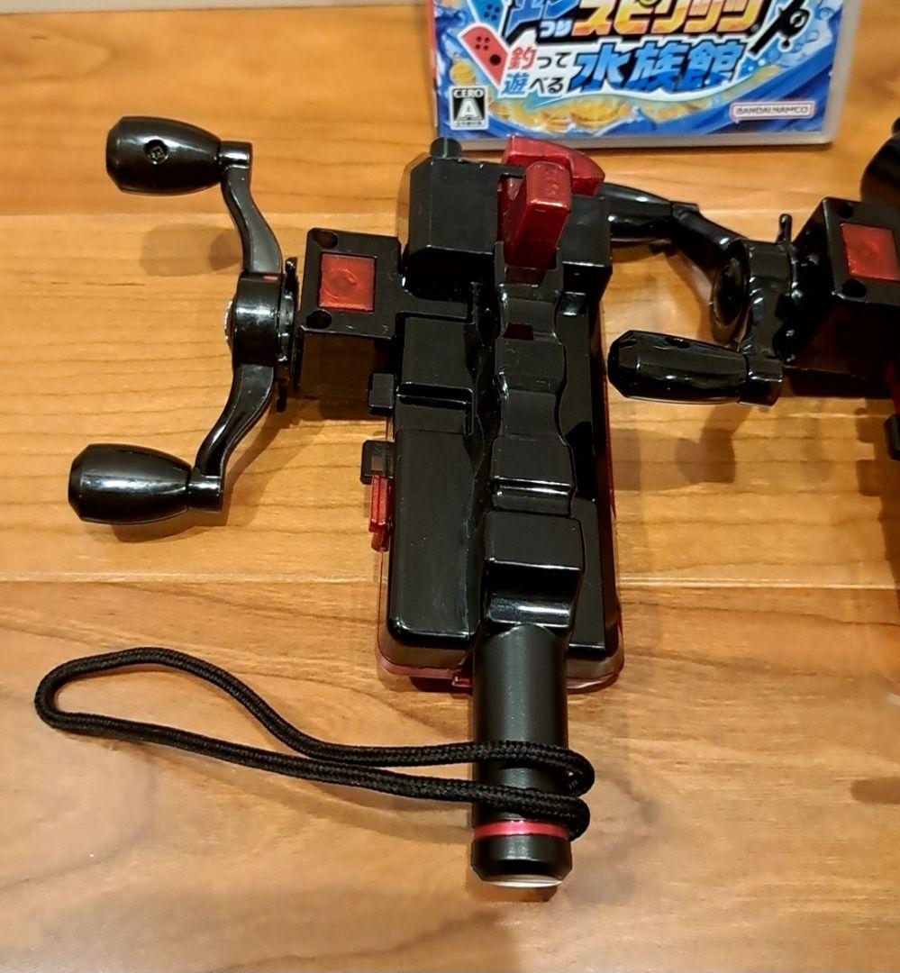 Switch ソフト 釣りスピリッツ 釣って遊べる水族館　サオコン ２個