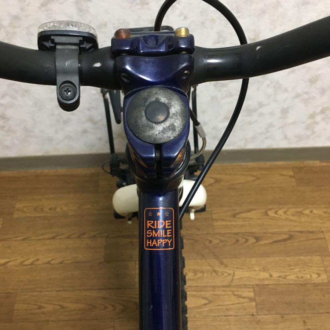 お値下げ中 ネイビー ヨツバサイクル 18インチ