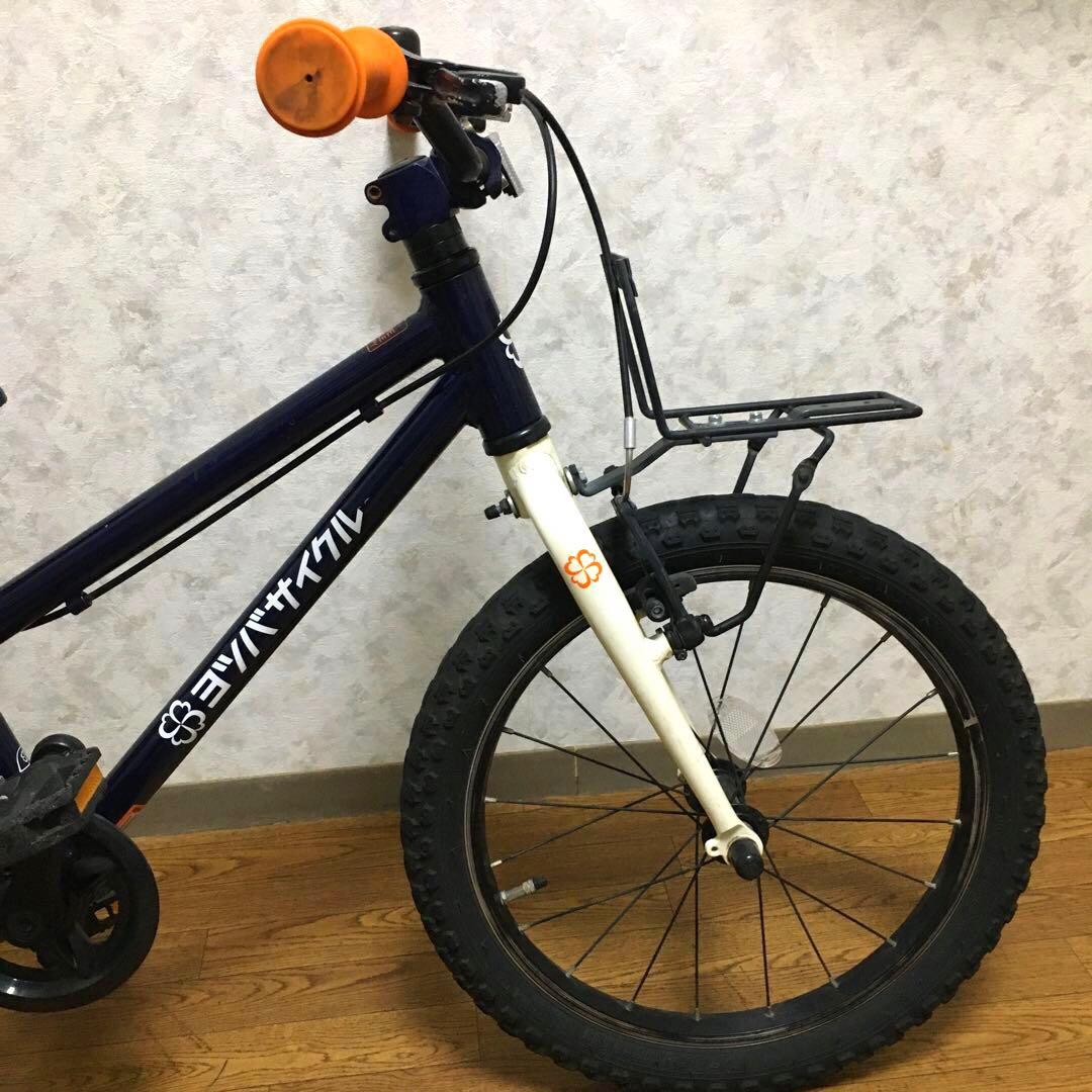 お値下げ中 ネイビー ヨツバサイクル 18インチ