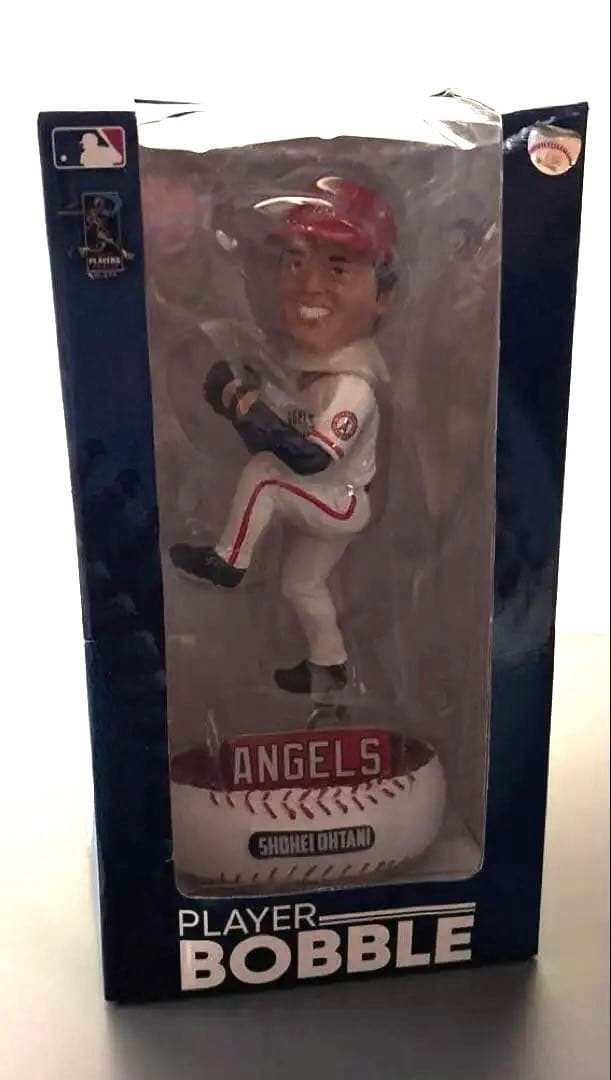 [希少品]大谷翔平 エンゼルス 限定販売フィギュア　プレイヤーズボブルヘッド