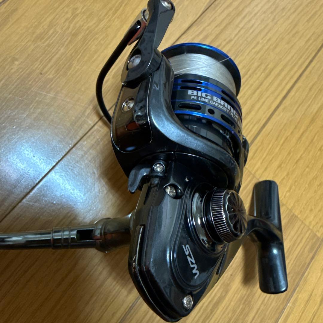 SZM バスロッド スピニングリール タックルセット