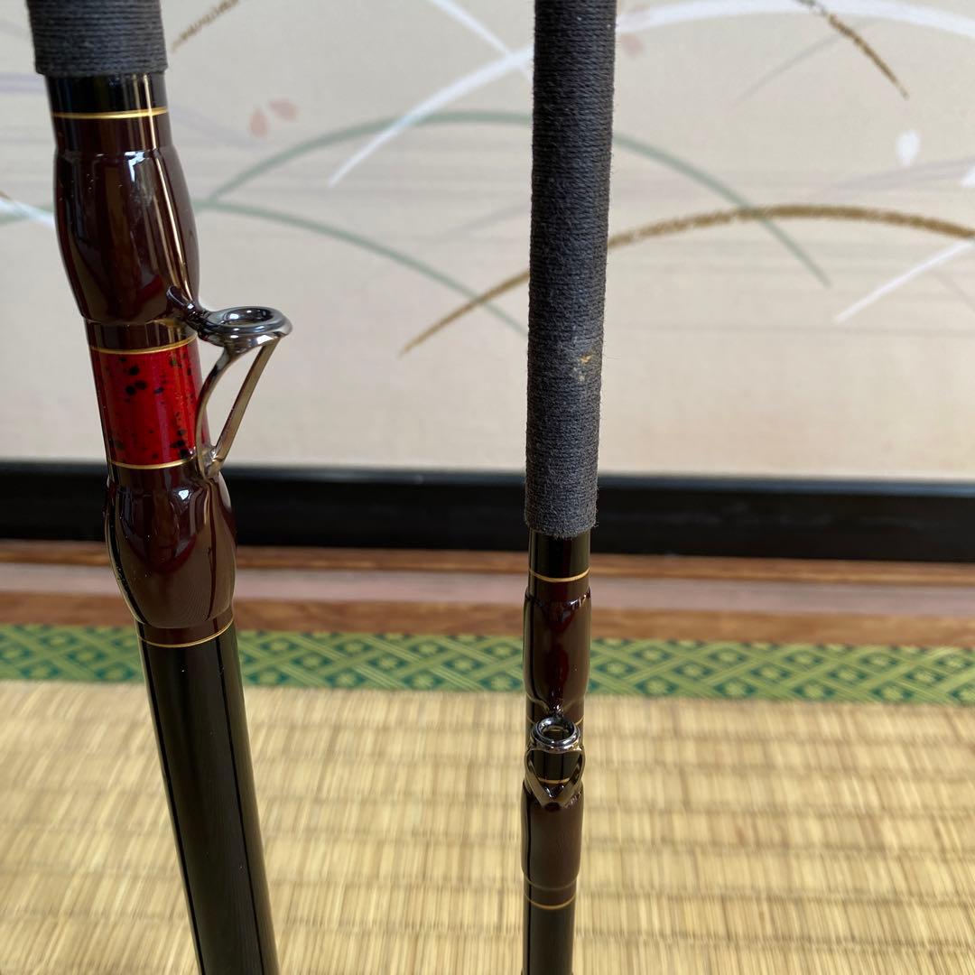 石鯛竿ダイワ精工，別誂剛心竿小次郎専用