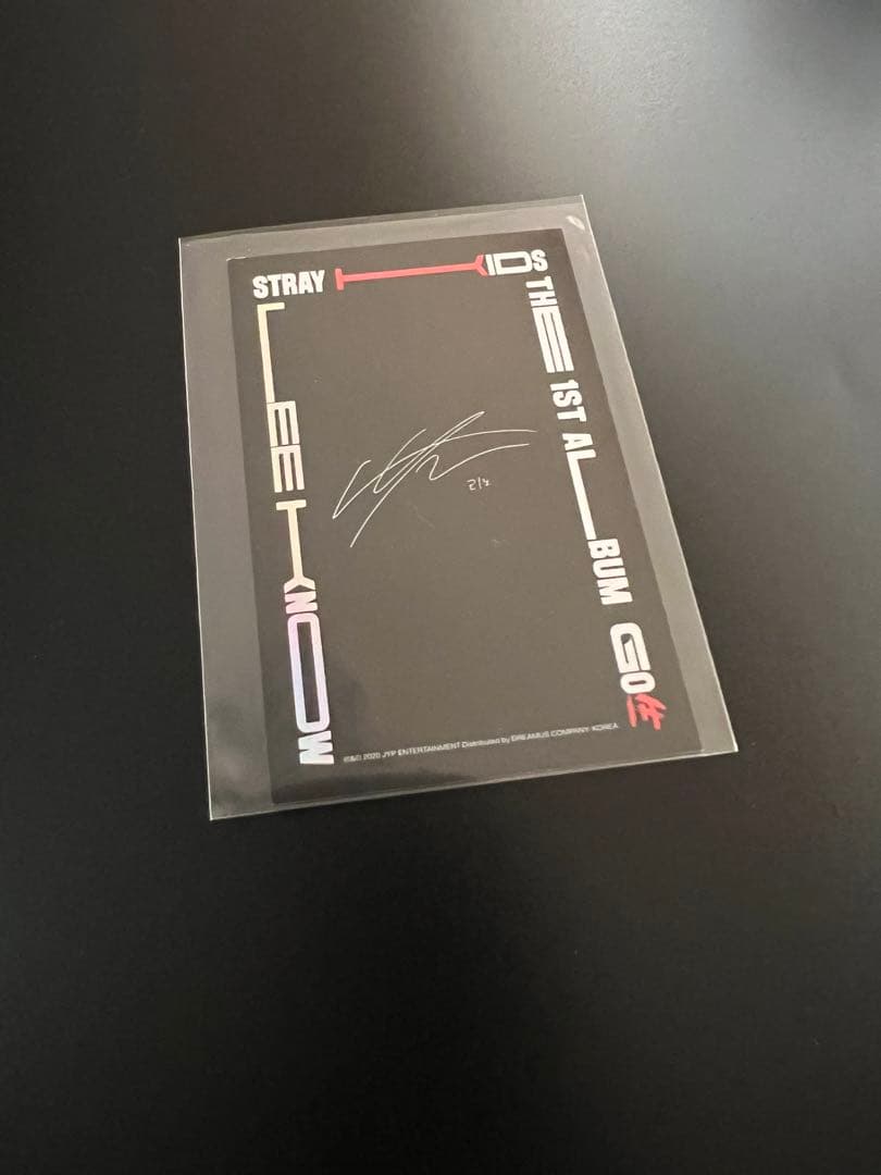 straykids リノ ミノ GO生 韓国 限定盤 トレカ スキズ