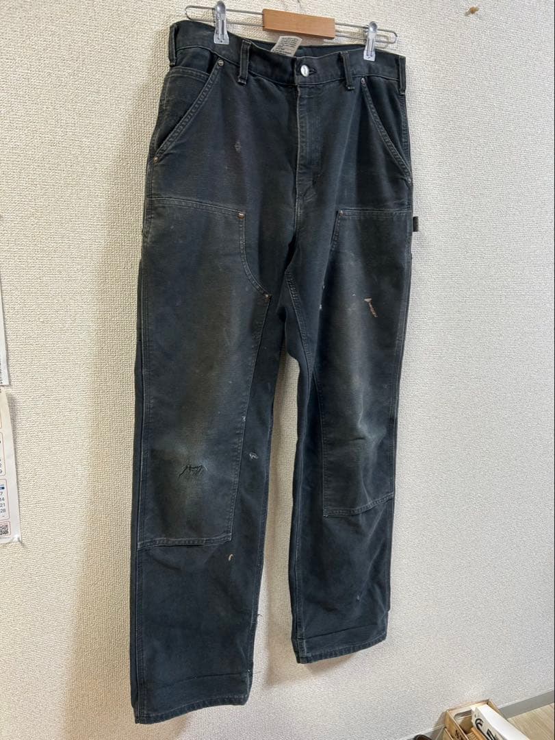 s*n様 カーハート　ダブルニー　ブラック　鬼フェード　19年　32×34