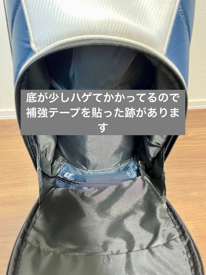 テーラーメイド トゥルーライト キャディバッグ ネイビー×ホワイト TJ105