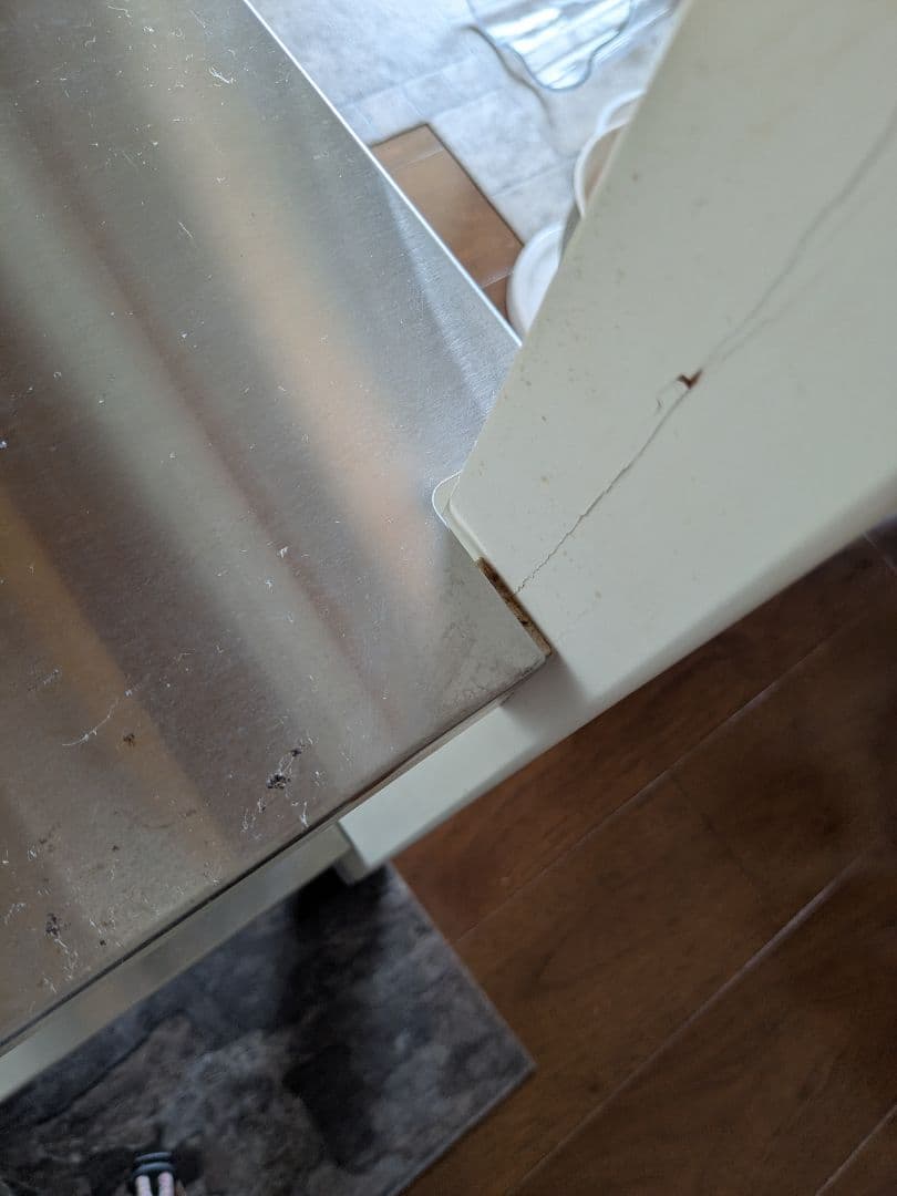 イケアIKEASTENSTORPアイランドキッチンテーブル＆椅子＋おまけ【引取