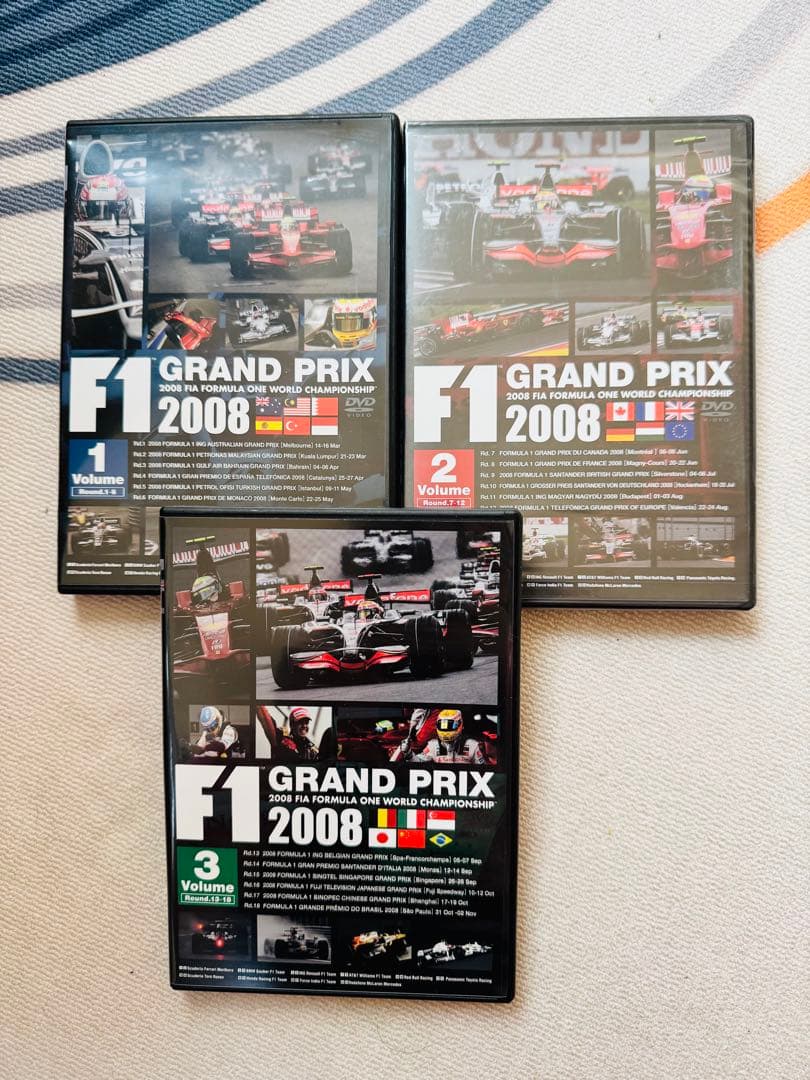 F1 GRAND PRIX 2008～2011 DVD 11本