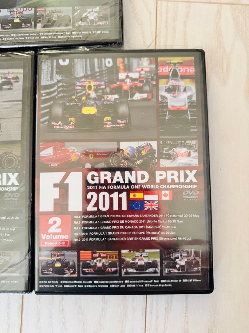 F1 GRAND PRIX 2008～2011 DVD 11本