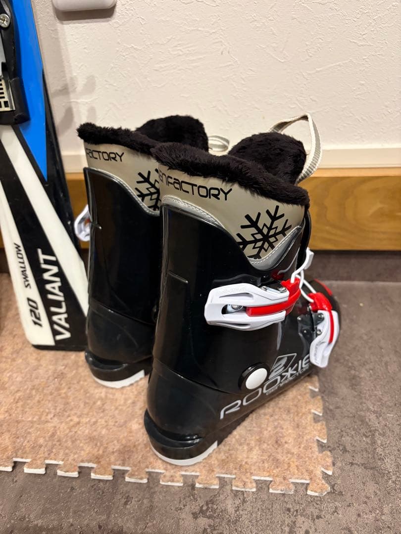 ★男の子用 4点セット メンテナンス.HOTWAX済★ salomon head