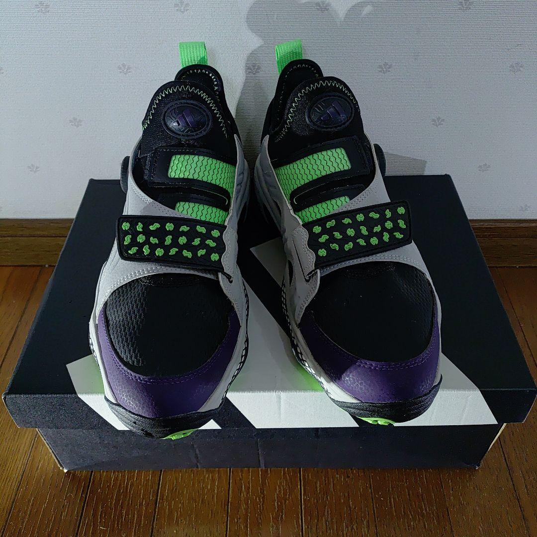 アディダス ゴルフシューズ 黒/緑/紫(26.5cm)