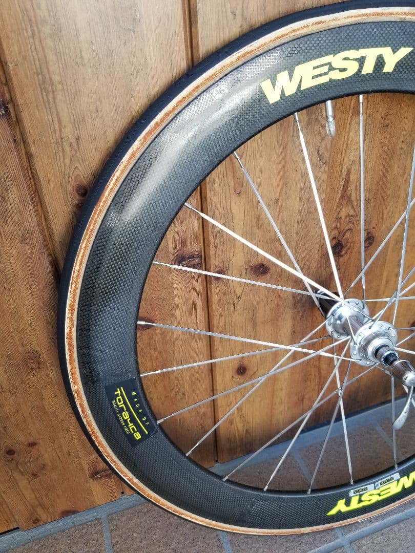 TORAYKA 650c トレカ カーボンチューブラーホイール DURA-ACE