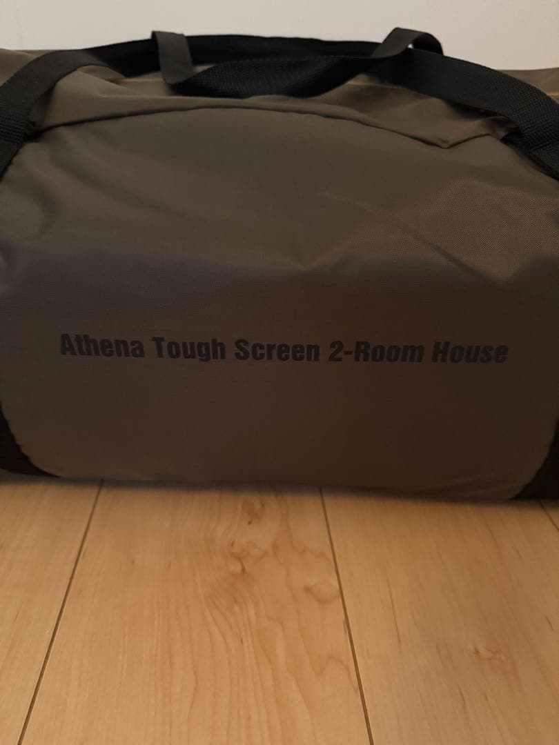 Colemanアテナタフスクリーン2ルームハウスタン　　　テントシート寝袋4人分