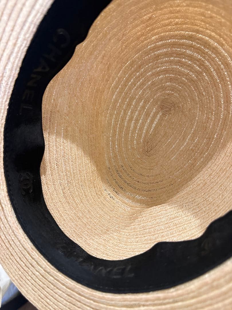 シャネル大人気麦わら帽子Mサイズ
