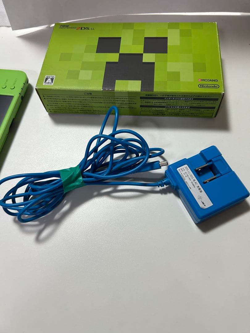 newニンテンドー2DS LL マインクラフト　クリーパーモデル