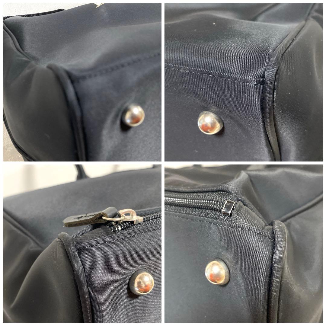 【美品】BURBERRY GOLF ボストンバッグ ノバチェック 黒