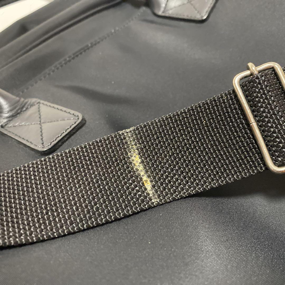 【美品】BURBERRY GOLF ボストンバッグ ノバチェック 黒