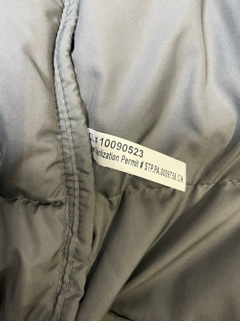 THE NORTH FACE ダウンベスト　グレー