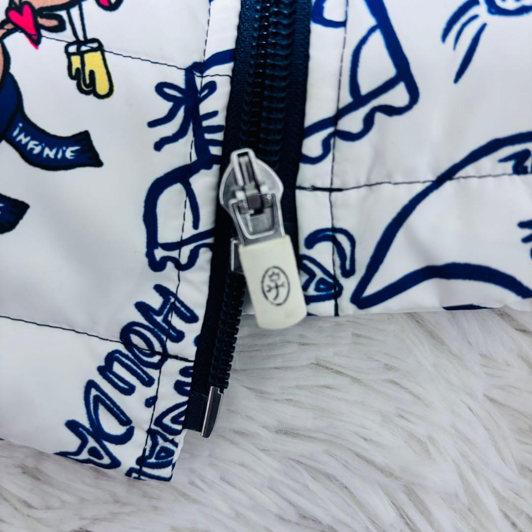 CASTELBAJAC カステルバジャック ダウンベスト アニメーションプリント