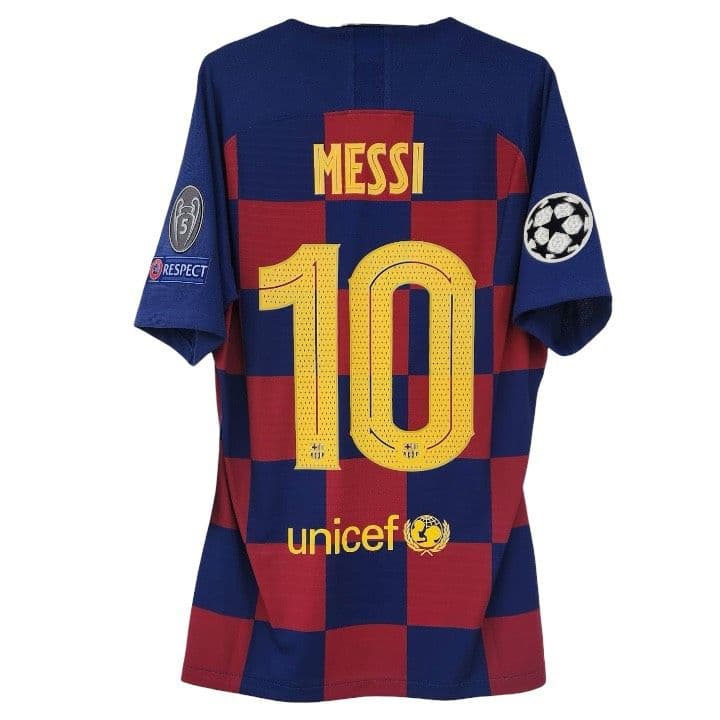 19-20 バルセロナ　メッシ　選手支給　NIKEオフィシャルユニフォーム