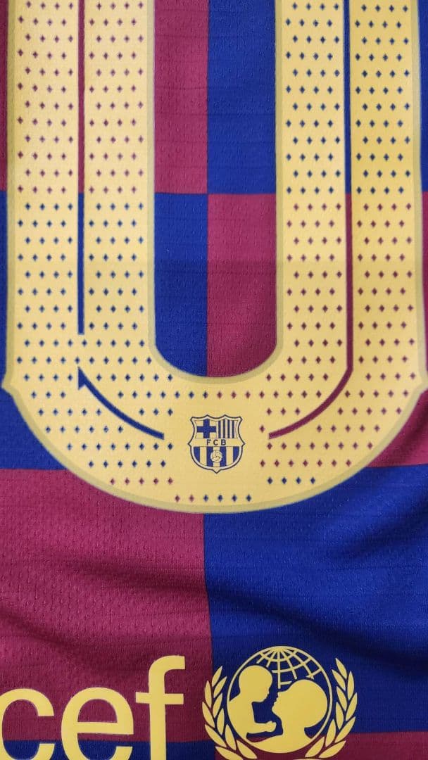 19-20 バルセロナ　メッシ　選手支給　NIKEオフィシャルユニフォーム