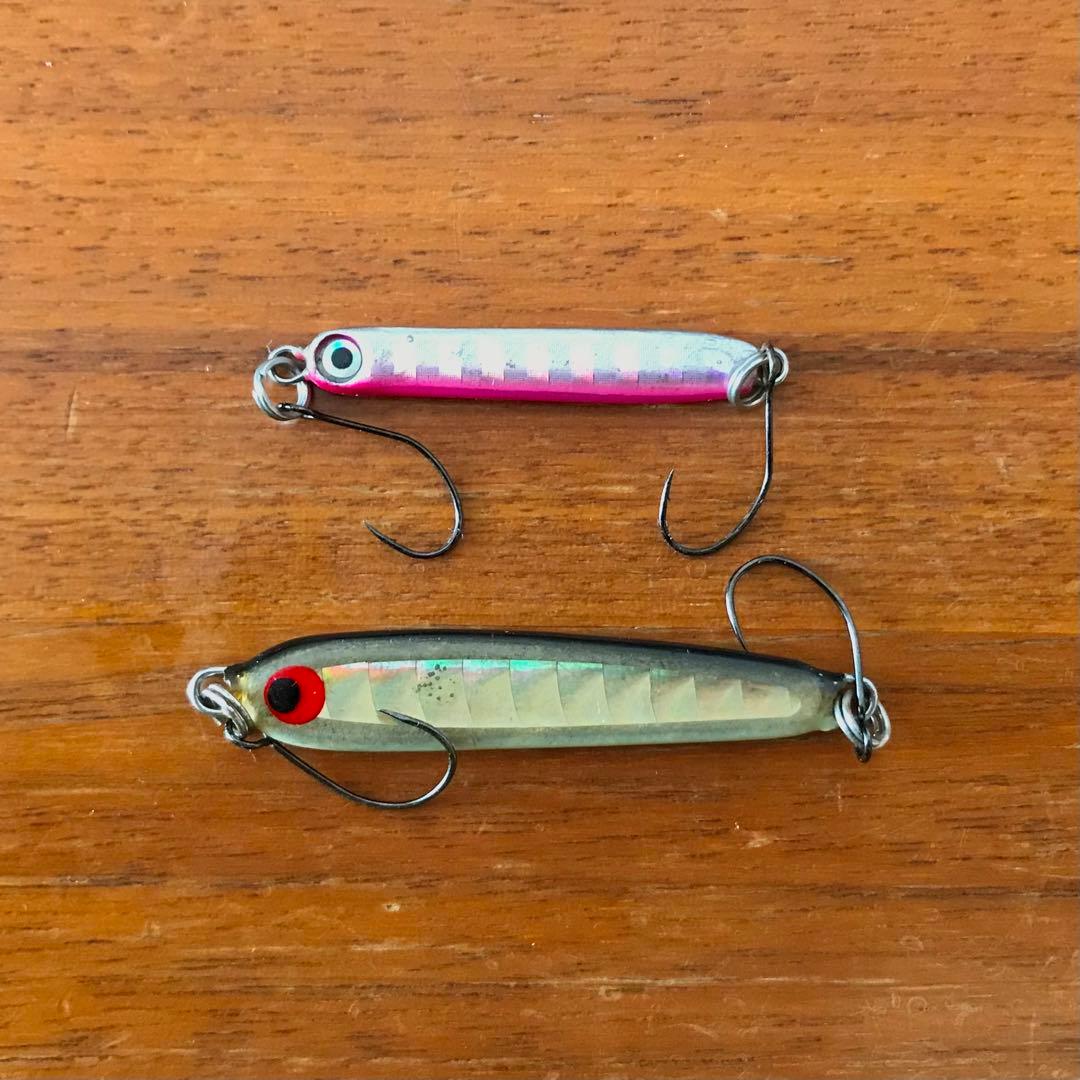 ライトゲーム：セット：メバリング：シーバス：メッキ：トラウト：ロックフィッシュ