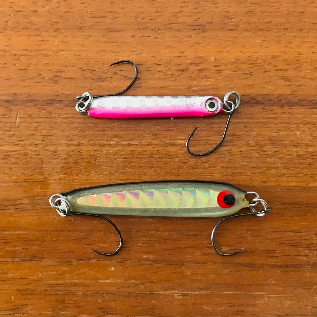 ライトゲーム：セット：メバリング：シーバス：メッキ：トラウト：ロックフィッシュ