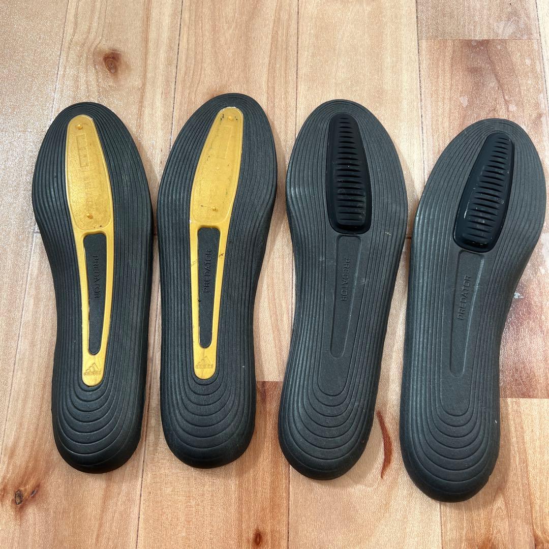 未使用　adidas プレデターアブソリュート　金/白　FG 25.5