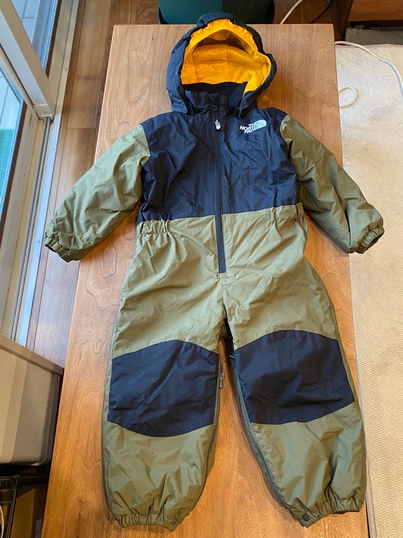 THE NORTH FACE 子ども用オーバーオール オリーブ　Yukiさん専用
