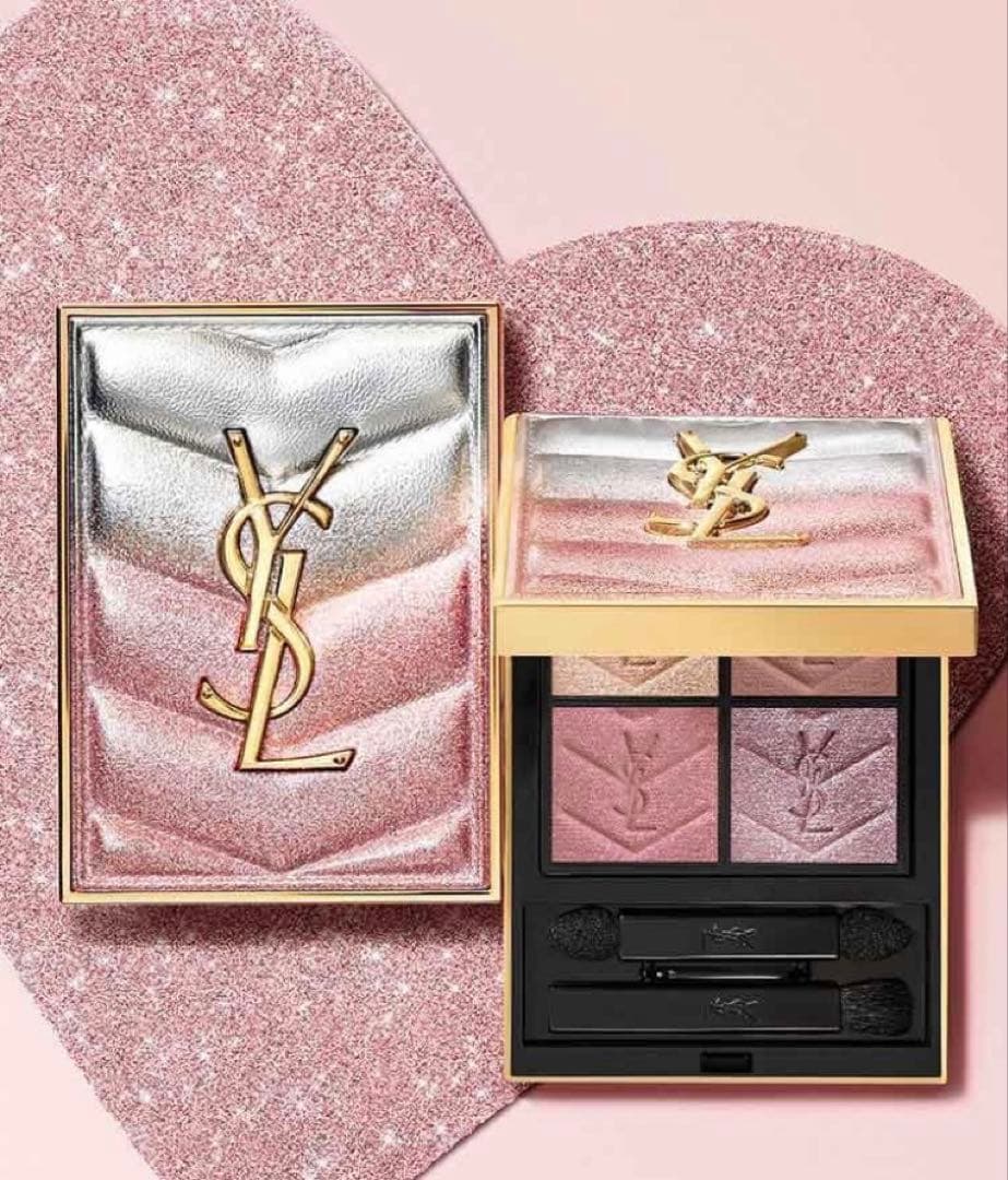 イヴ・サンローラン　クチュールミニクラッチ　126 スパークリングラスト