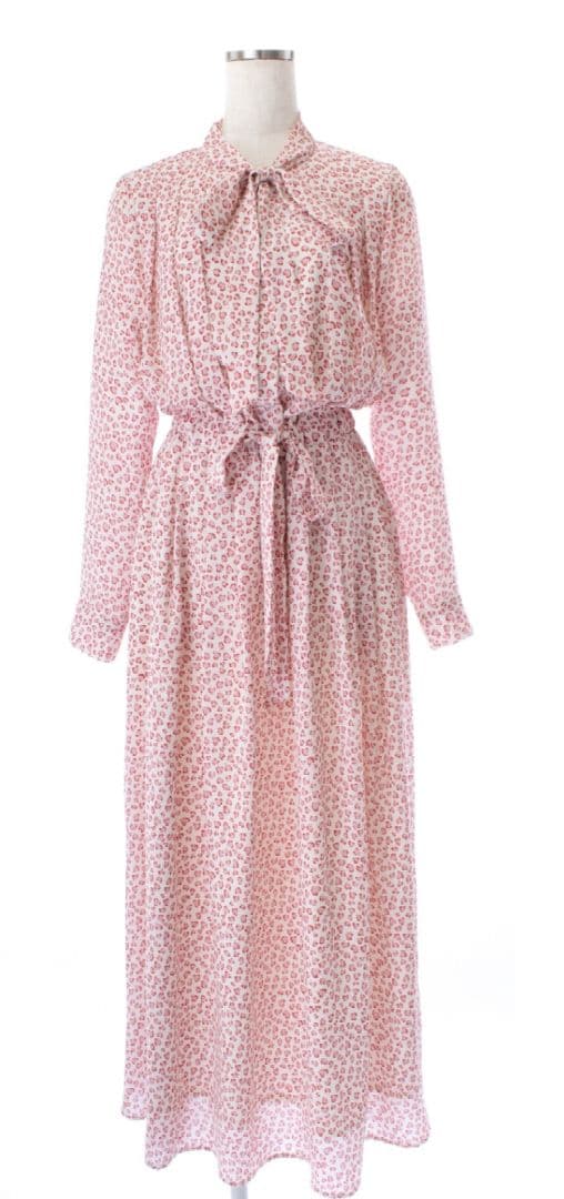 purin♡　OBLI　レオパードワンピース　美品