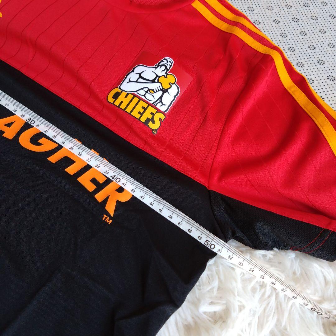 新品 タグ付き adidas CHIEFS Chiefs チーフス ラガーシャツ