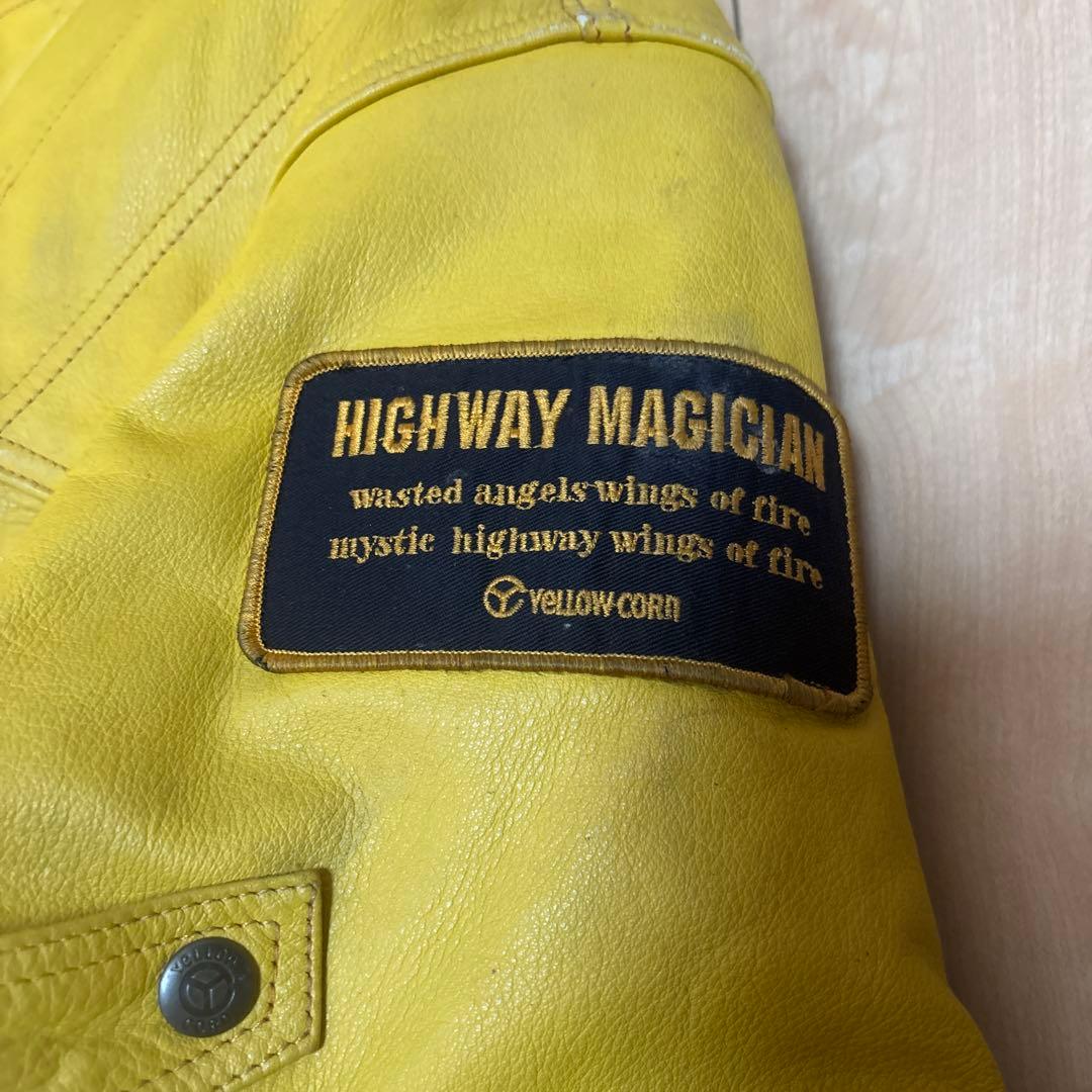 YeLLOW CORN イエローコーン　レザージャケット