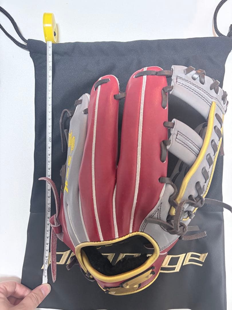 セール【極美品】SSK軟式グローブ 大人用　内野手用866型グラブ巾着