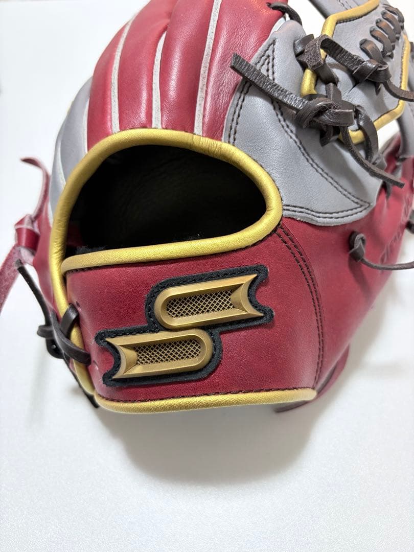 セール【極美品】SSK軟式グローブ 大人用　内野手用866型グラブ巾着