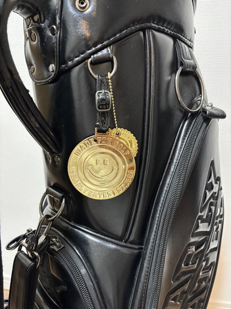 PEARLY GATES 正規品 キャディバッグ 9.5型 ヘッドカバー6点付