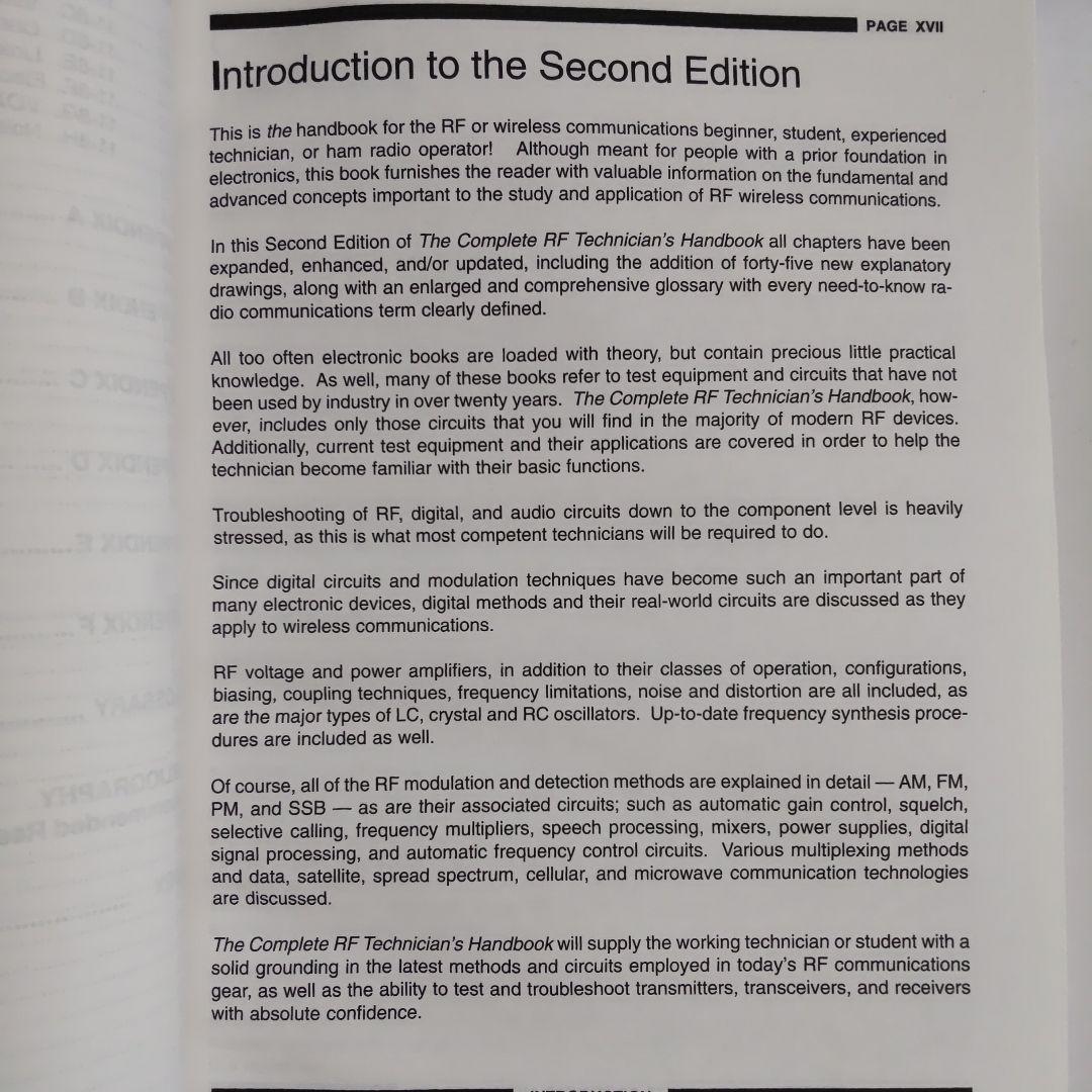 Complete RF Technician's Handbook 高周波 無線