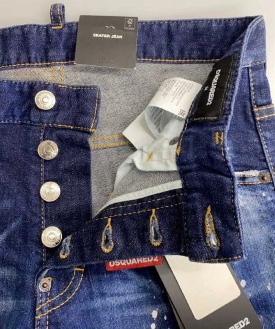 定価13万 21AW名作・新品・タグ付 ダークウォッシュSKATER サイズ44