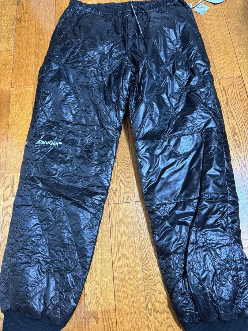 Cph/Golf キルティングパンツ ブラック XL