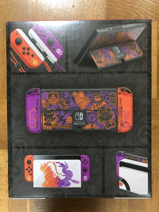 ニンテンドー スイッチ（有機ELモデル） スカーレット・バイオレットエ
