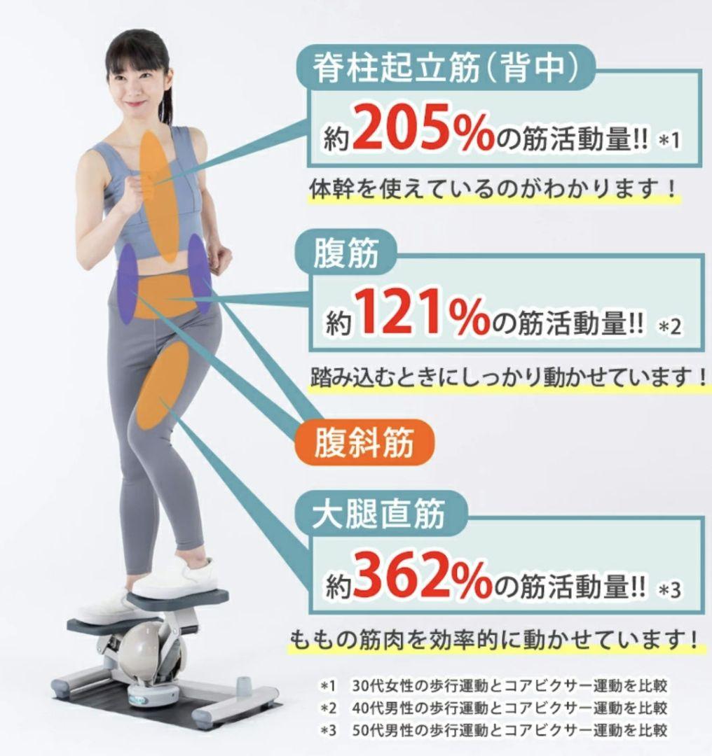 美品　AEROLIFE　コアビクサー　モダンロイヤル　ステッパー滑り止めは未開封