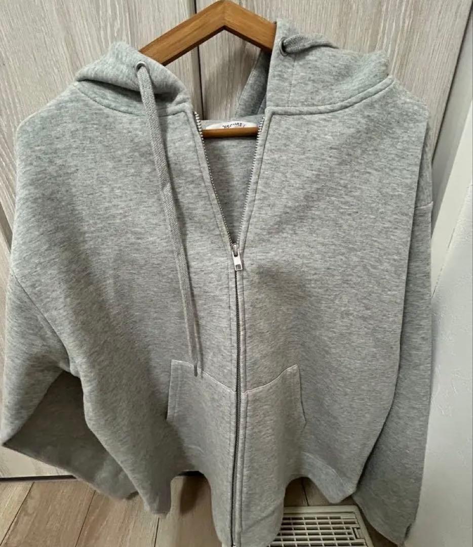 ディスコート　ボンディングWジップパーカー