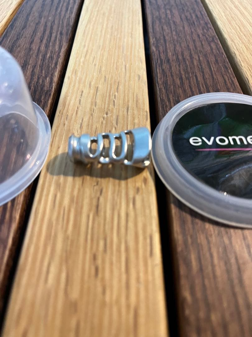 エヴォメタル EVOL メタルノブボーン　I型シェイプ　シルバー