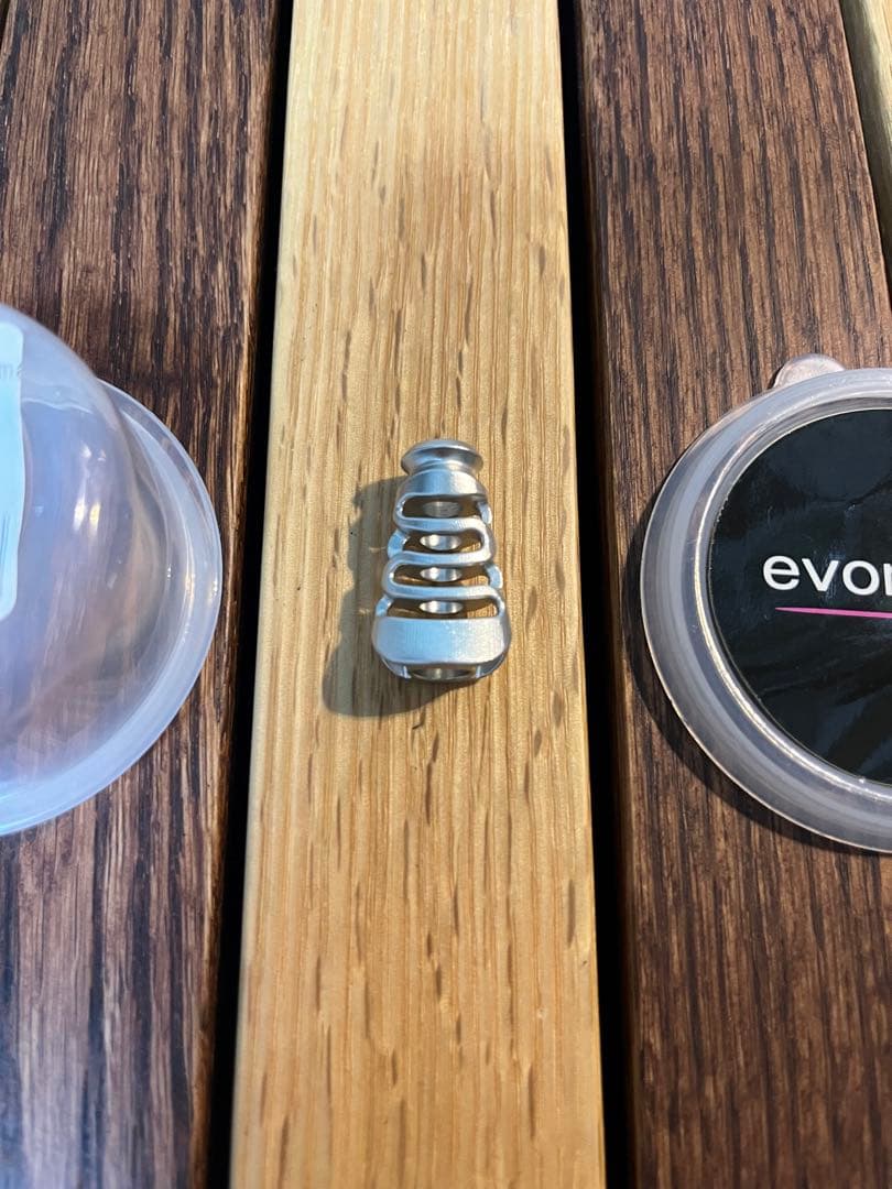 エヴォメタル EVOL メタルノブボーン　I型シェイプ　シルバー