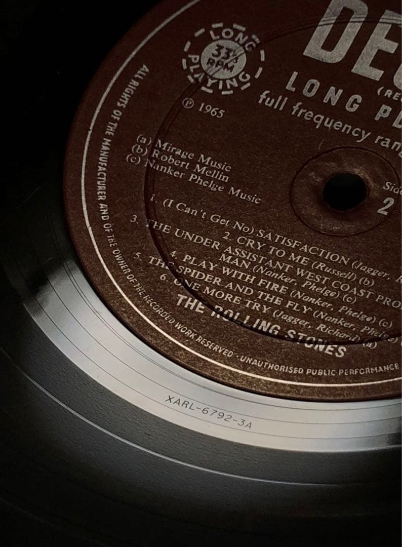 UK輸出Org ローリングストーンズ Out Of Our Heads Mono