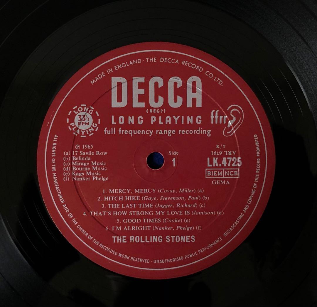 UK輸出Org ローリングストーンズ Out Of Our Heads Mono