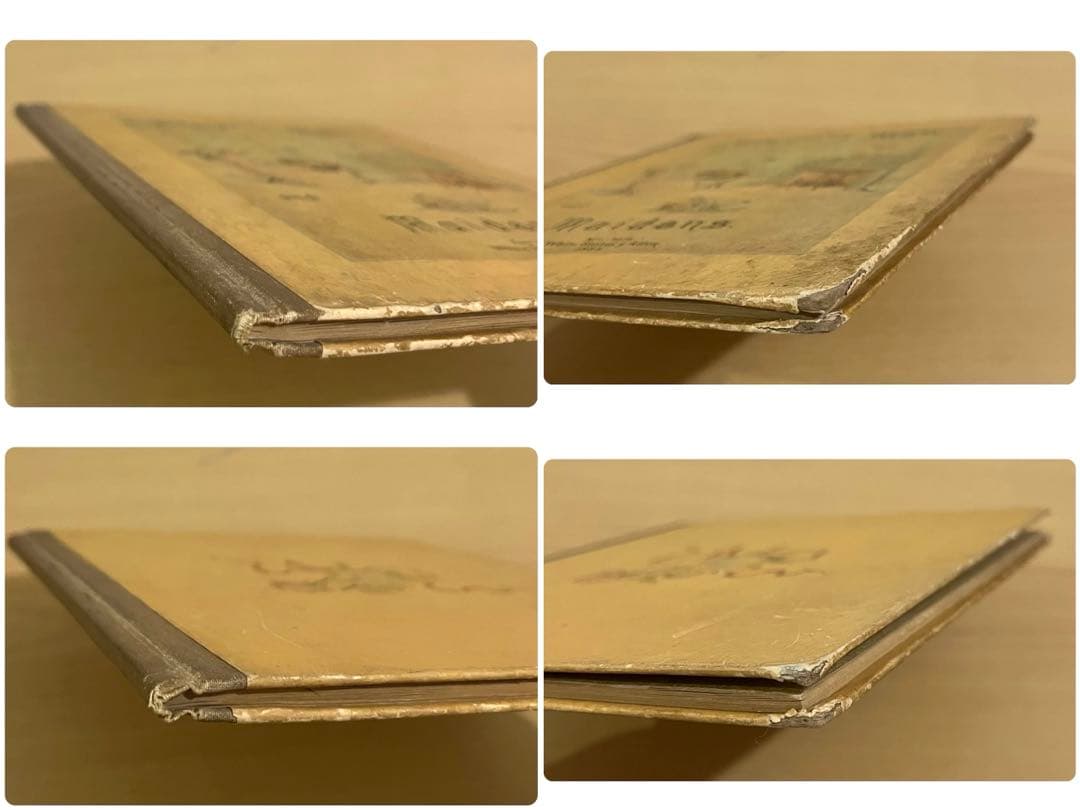 No.357希少 アンティーク 古書 洋書 絵本 ビクトリアン 児童書 童謡