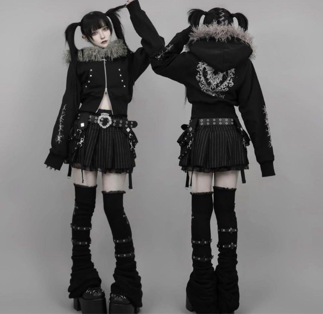 DimMoire ディムモアール ファー フード Gothic パーカー