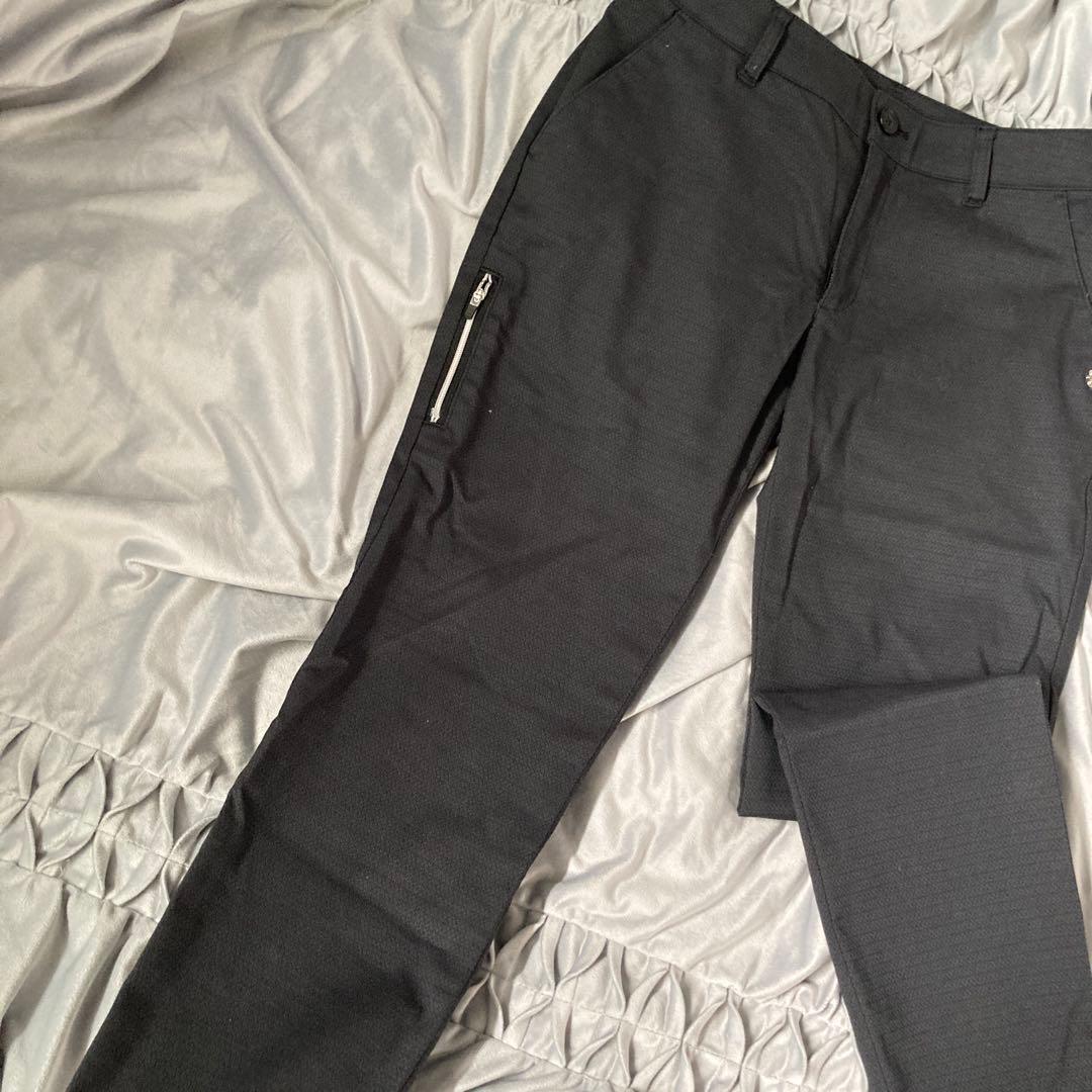 St ANDREWS ストレッチパンツ　黒　M 美品