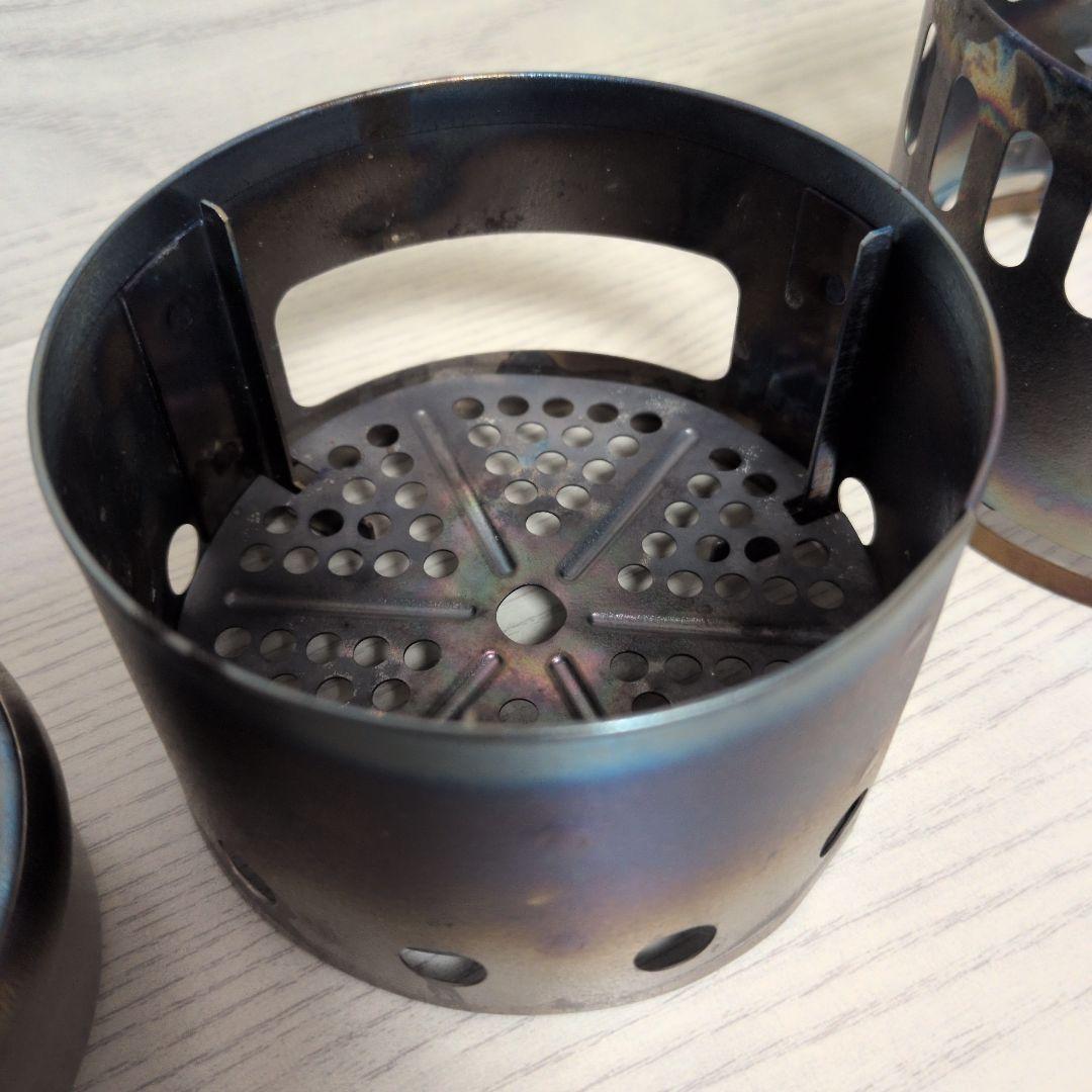 EVERNEW チタンアルコールストーブ　マグポット セット