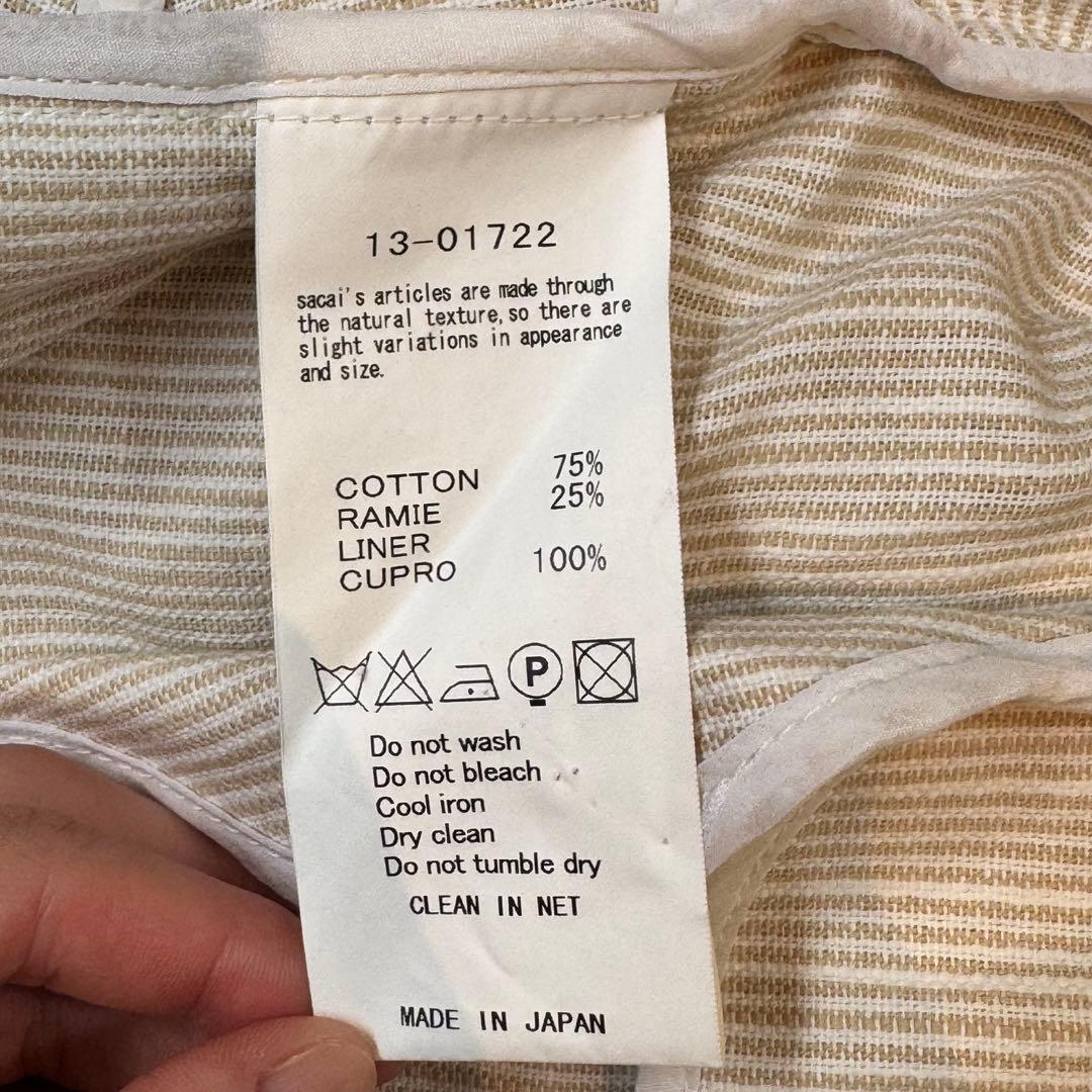 sacai ジャケット
